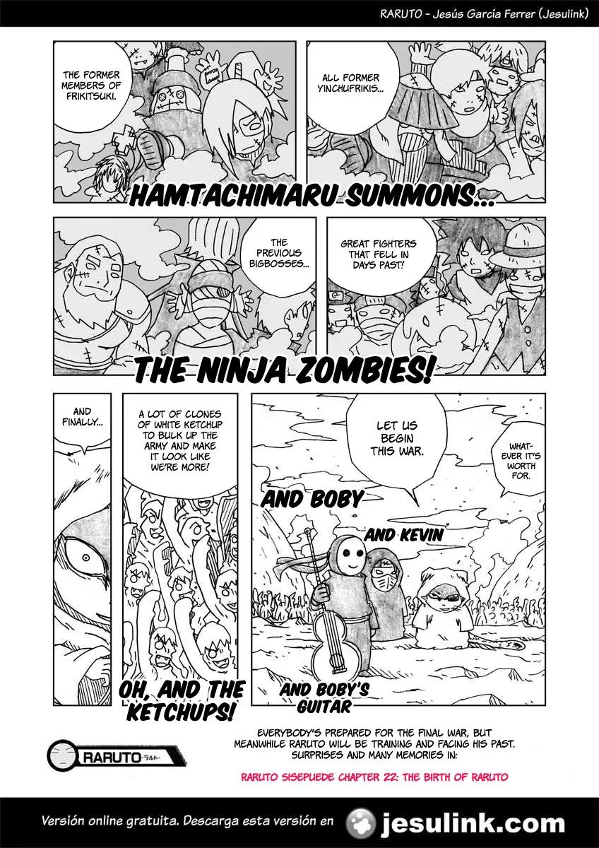 Raruto Sisepuede Chapter 4.21 page 16 - Vol.4 Chapter 21: You will meet an octopus