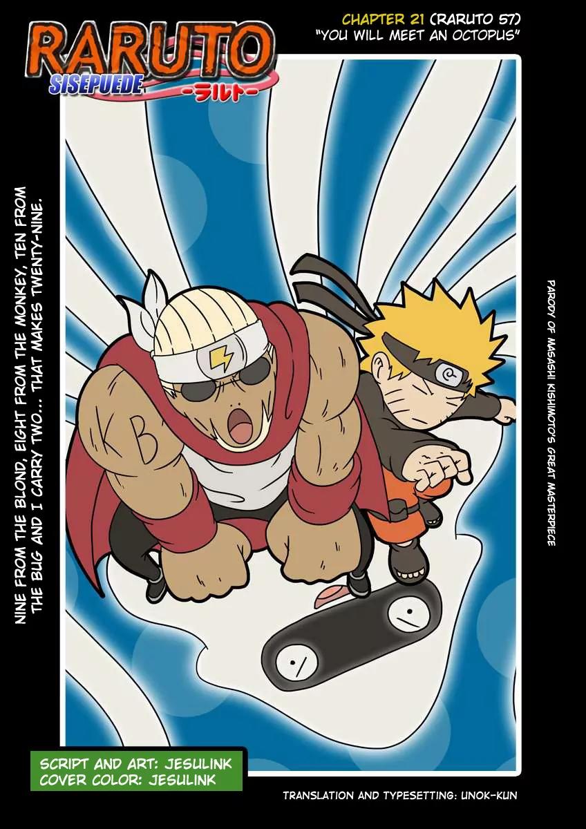Raruto Sisepuede Chapter 4.21 page 5 - Vol.4 Chapter 21: You will meet an octopus