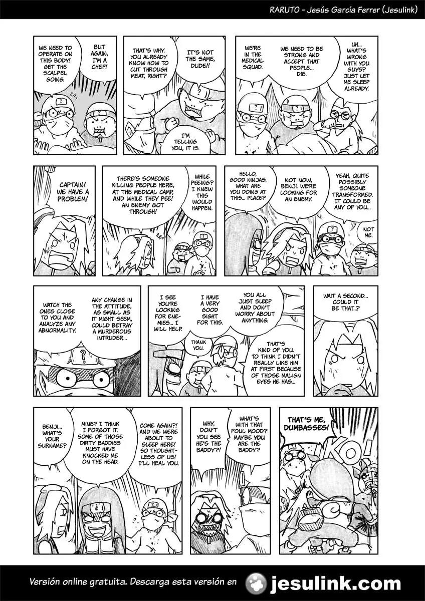 Raruto Sisepuede Chapter 4.24 page 14 - Vol.4 Chapter 24: This is still war!