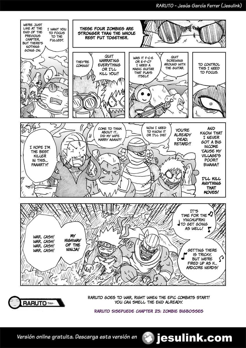 Raruto Sisepuede Chapter 4.24 page 16 - Vol.4 Chapter 24: This is still war!