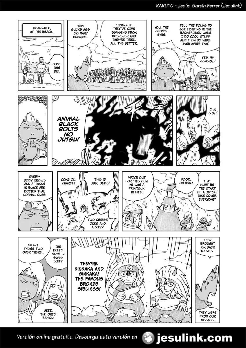 Raruto Sisepuede Chapter 4.24 page 3 - Vol.4 Chapter 24: This is still war!