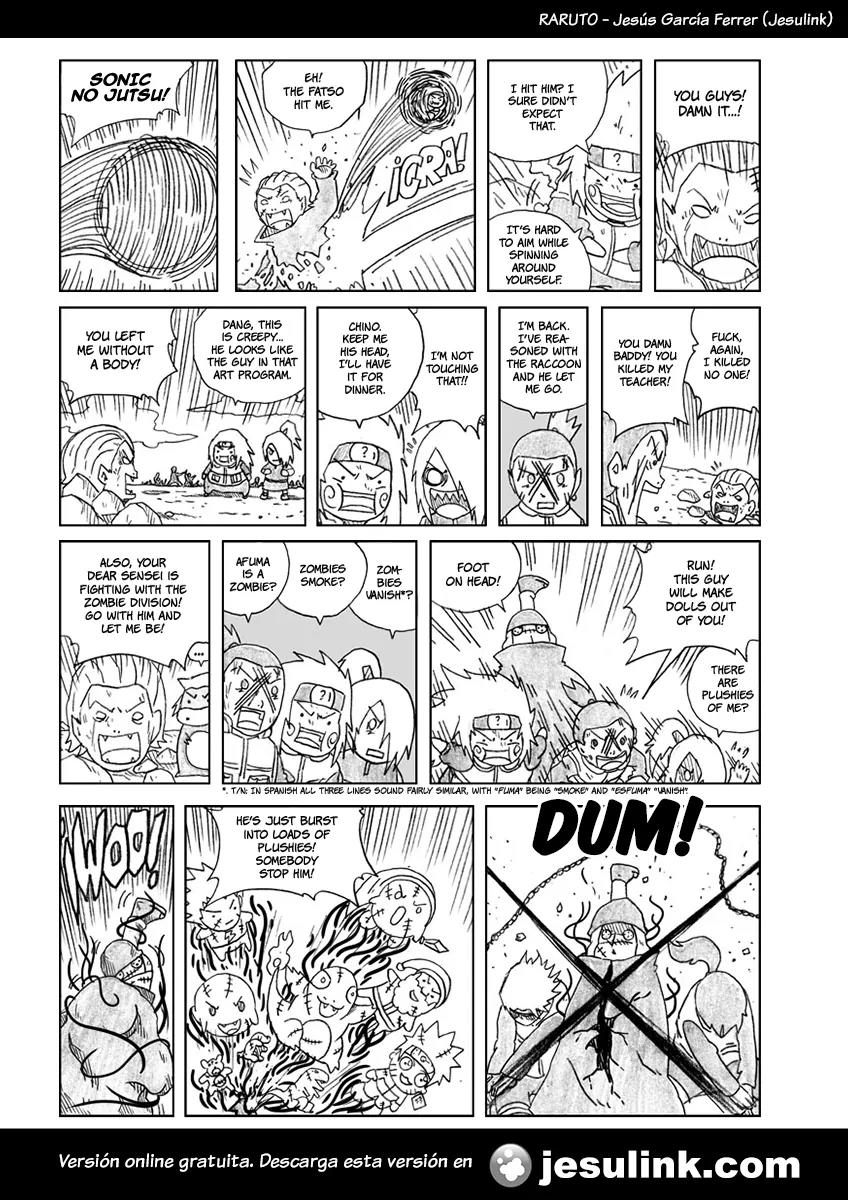 Raruto Sisepuede Chapter 4.24 page 8 - Vol.4 Chapter 24: This is still war!