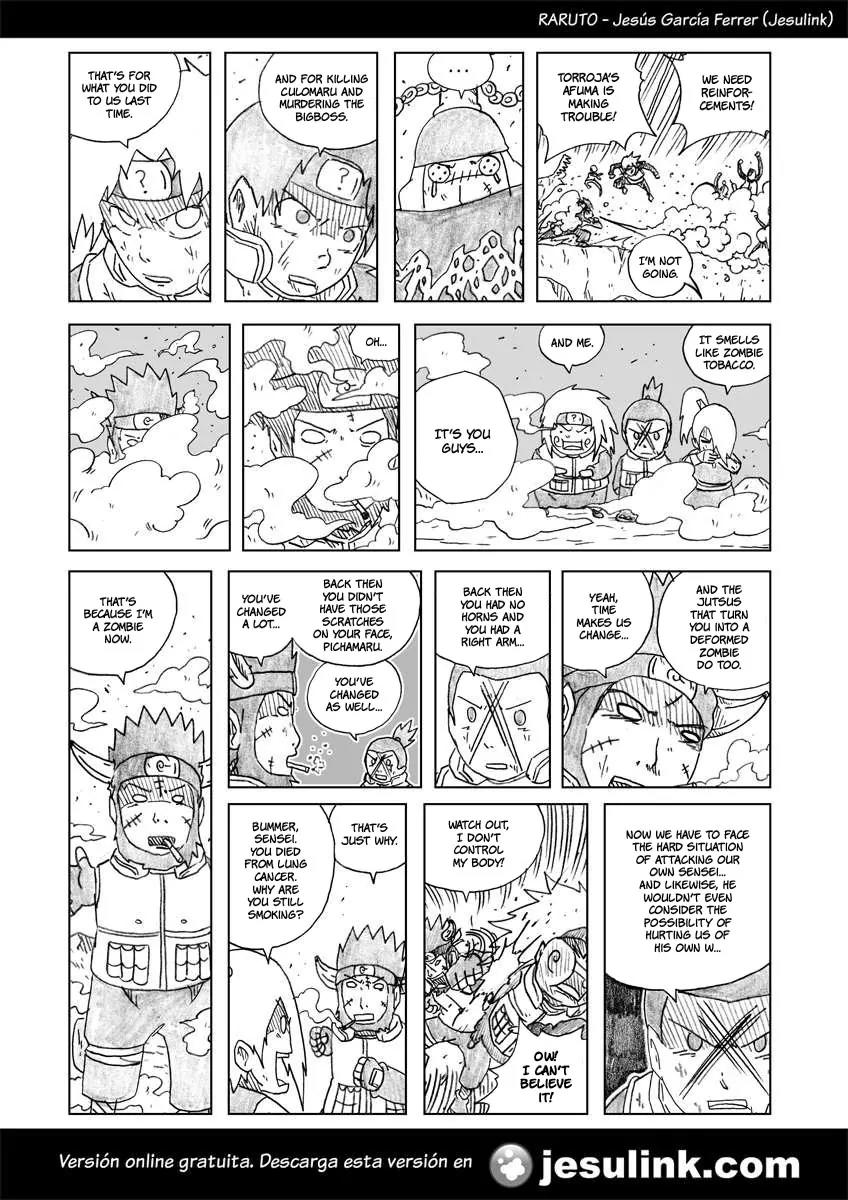 Raruto Sisepuede Chapter 4.24 page 9 - Vol.4 Chapter 24: This is still war!