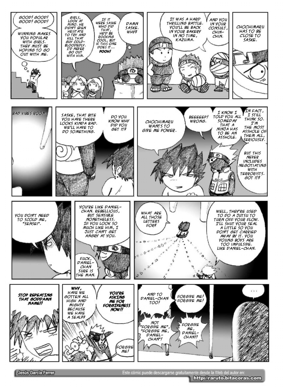 Raruto Chapter 11.2 page 13 - Chapter 11 v2 : The dawning of betrayal