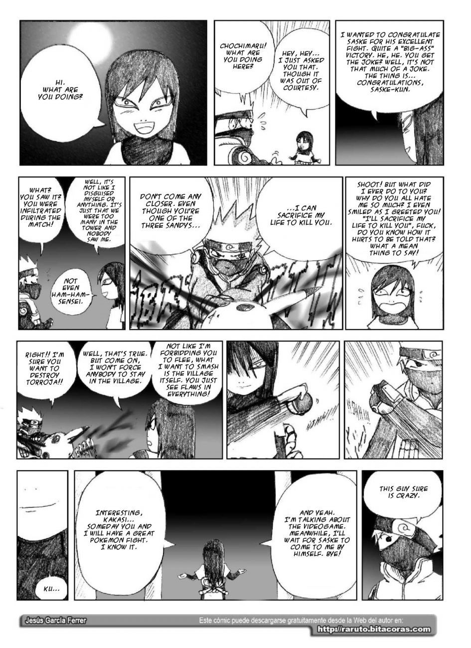 Raruto Chapter 11.2 page 14 - Chapter 11 v2 : The dawning of betrayal