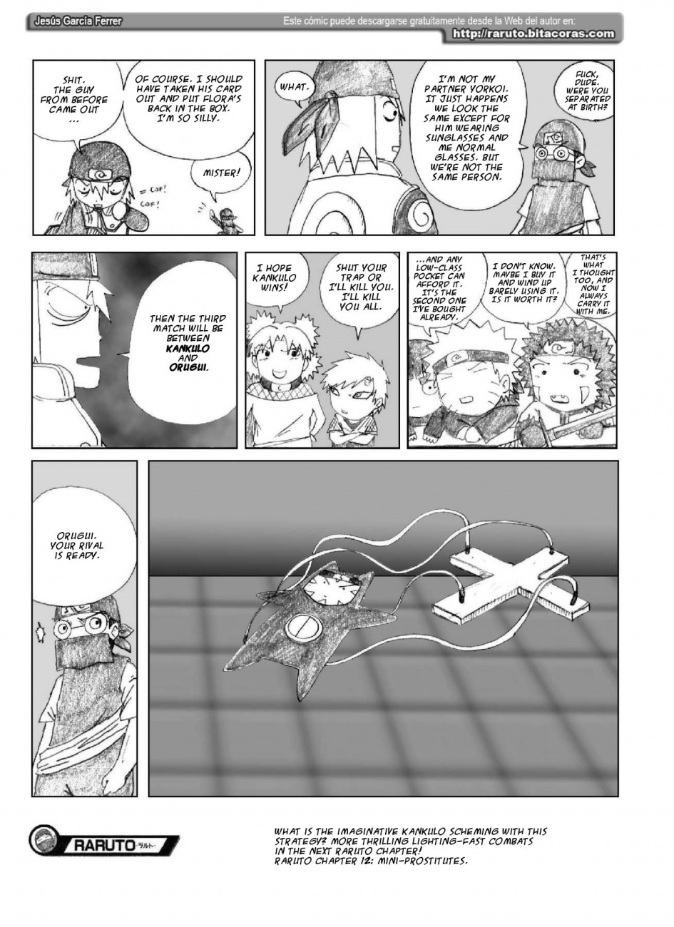 Raruto Chapter 11.2 page 16 - Chapter 11 v2 : The dawning of betrayal