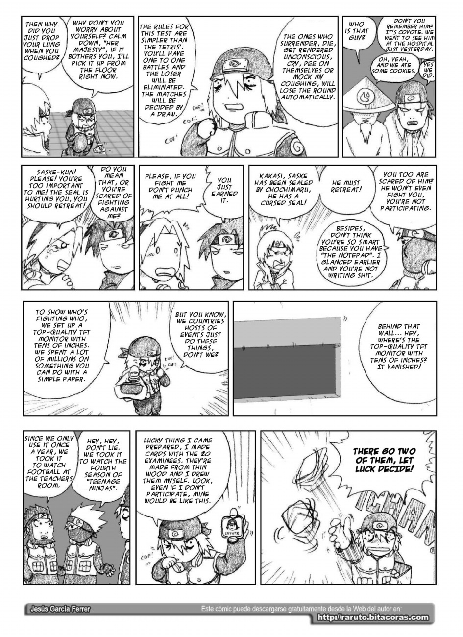 Raruto Chapter 11.2 page 3 - Chapter 11 v2 : The dawning of betrayal