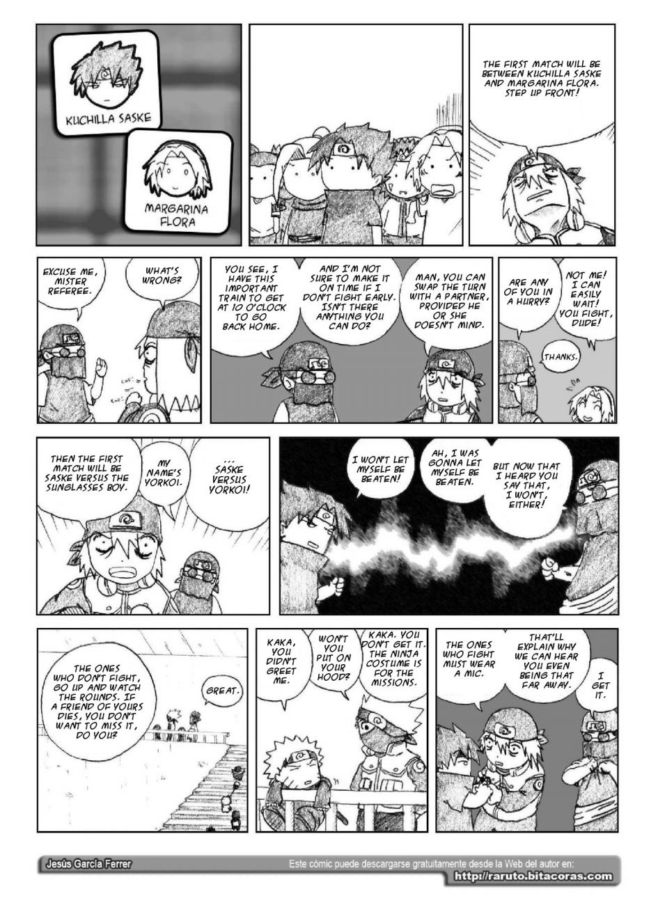 Raruto Chapter 11.2 page 4 - Chapter 11 v2 : The dawning of betrayal