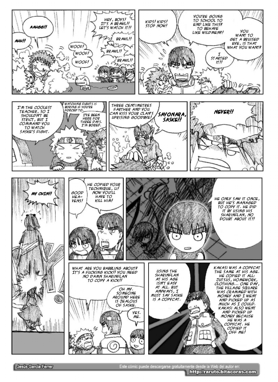 Raruto Chapter 11.2 page 8 - Chapter 11 v2 : The dawning of betrayal