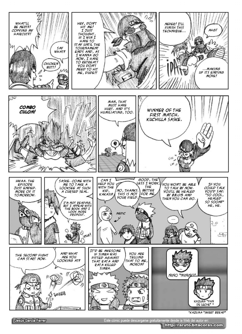 Raruto Chapter 11.2 page 9 - Chapter 11 v2 : The dawning of betrayal