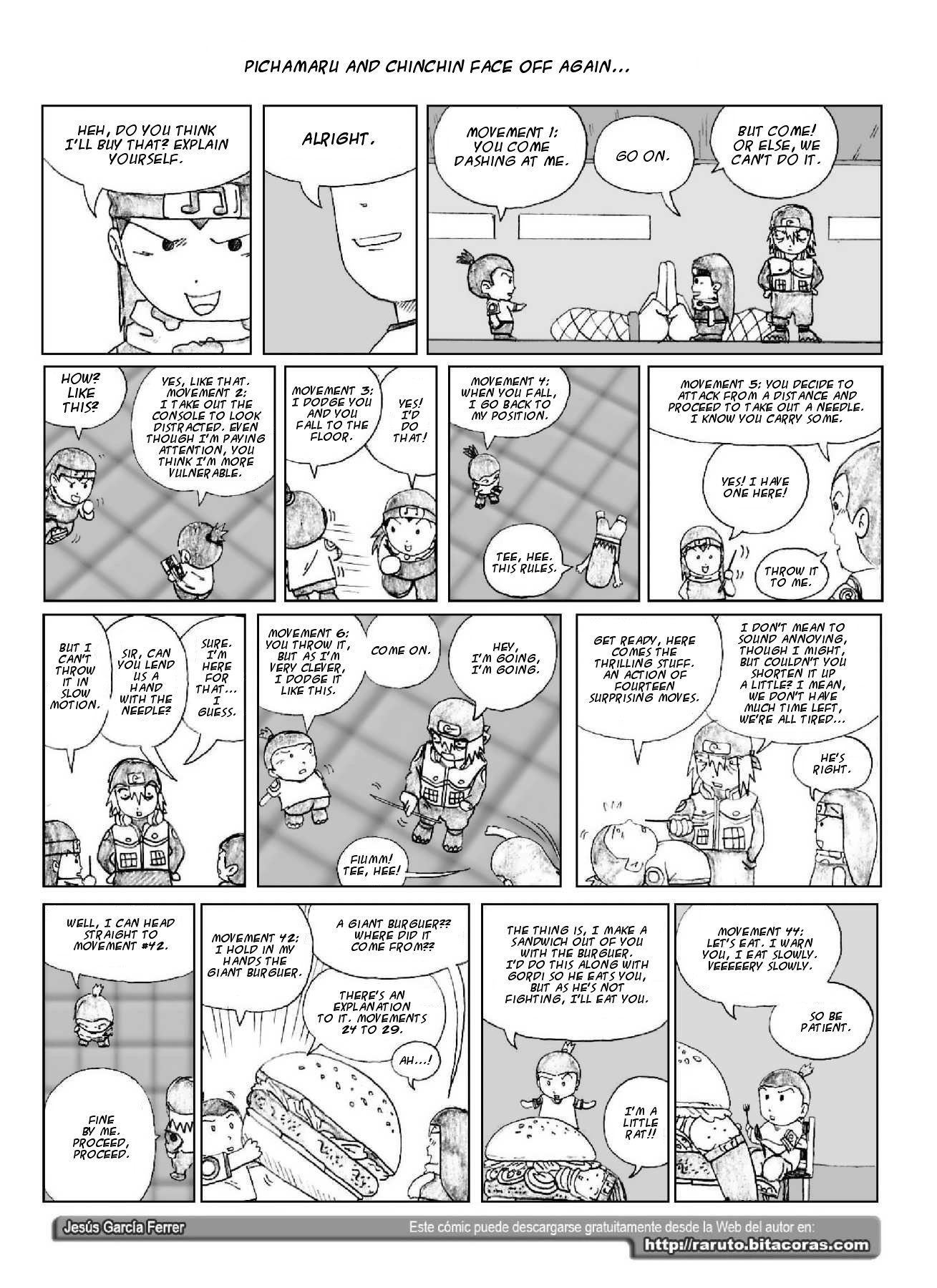 Raruto Chapter 15.2 page 1 - Chapter 15 v2 : My life goes down the drain