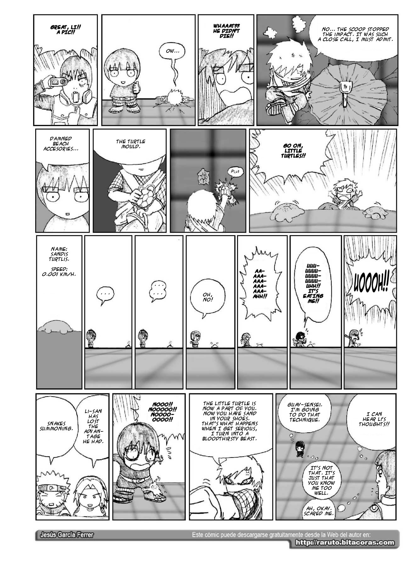 Raruto Chapter 15.2 page 10 - Chapter 15 v2 : My life goes down the drain