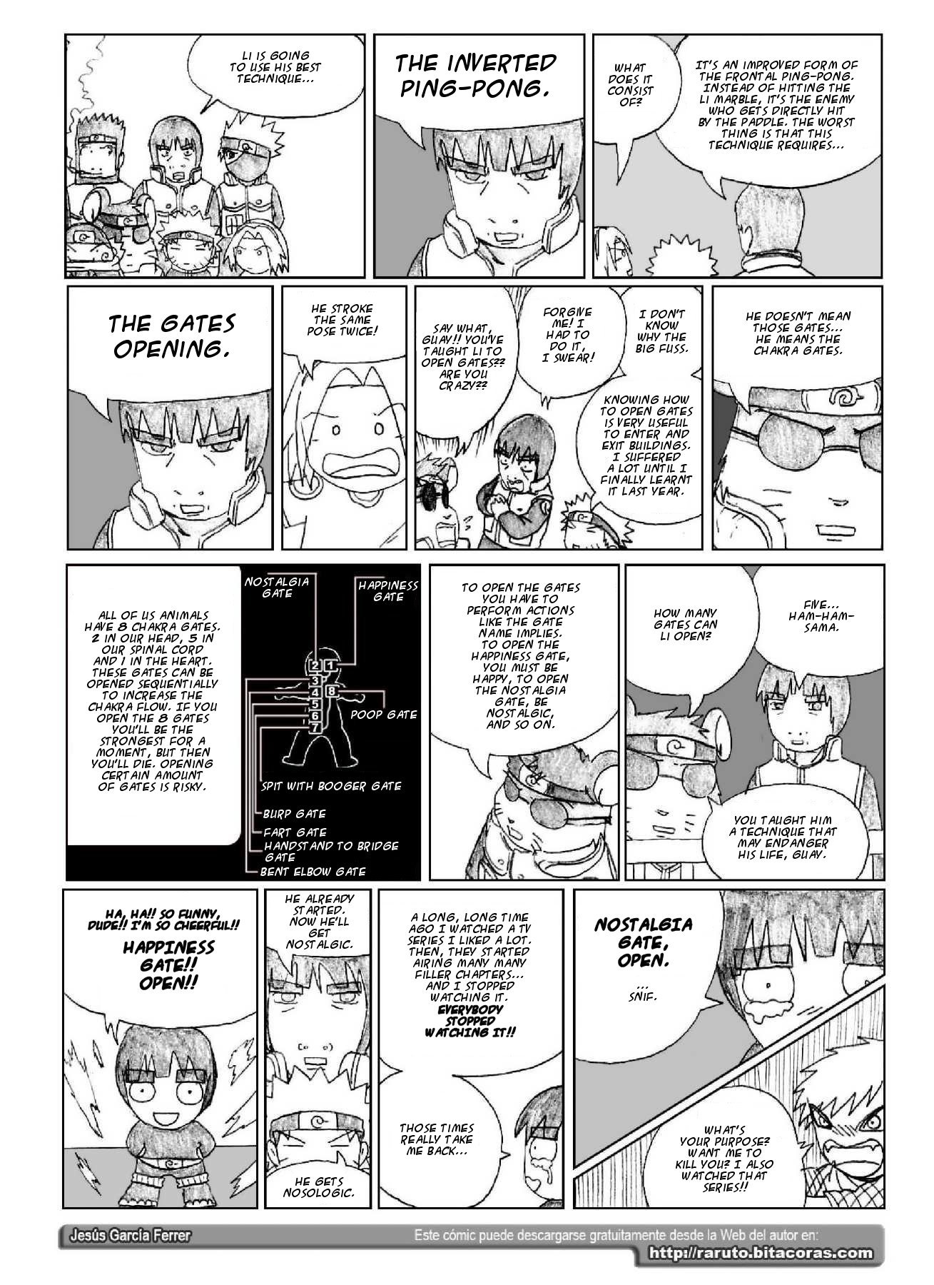Raruto Chapter 15.2 page 11 - Chapter 15 v2 : My life goes down the drain