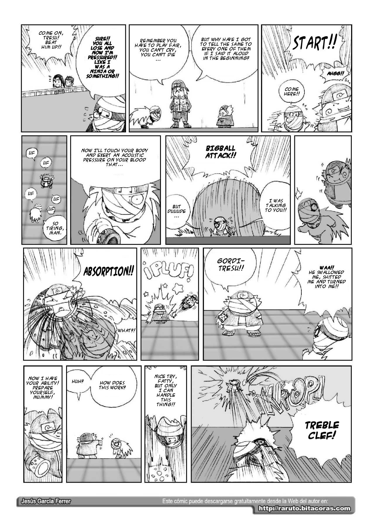 Raruto Chapter 15.2 page 15 - Chapter 15 v2 : My life goes down the drain