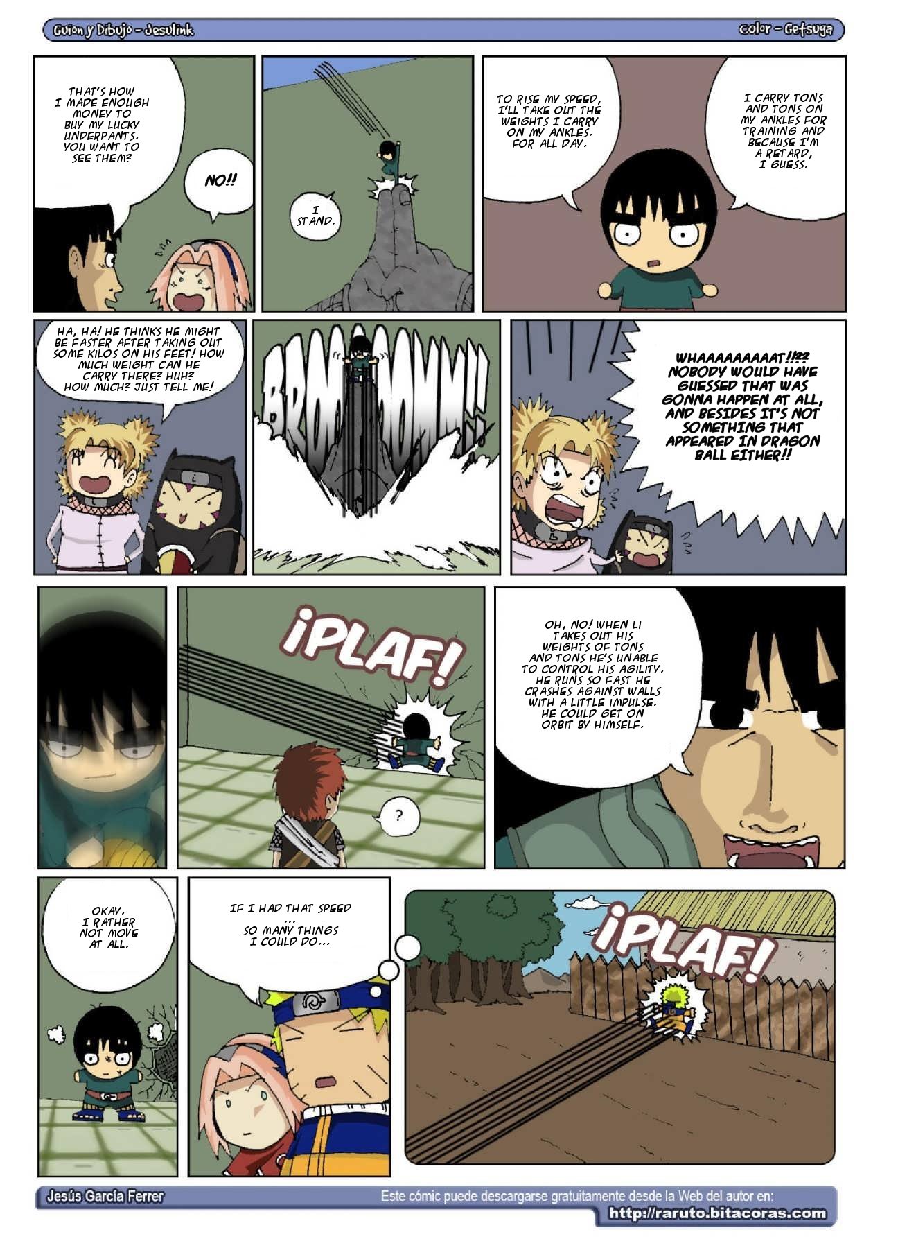 Raruto Chapter 15.2 page 7 - Chapter 15 v2 : My life goes down the drain
