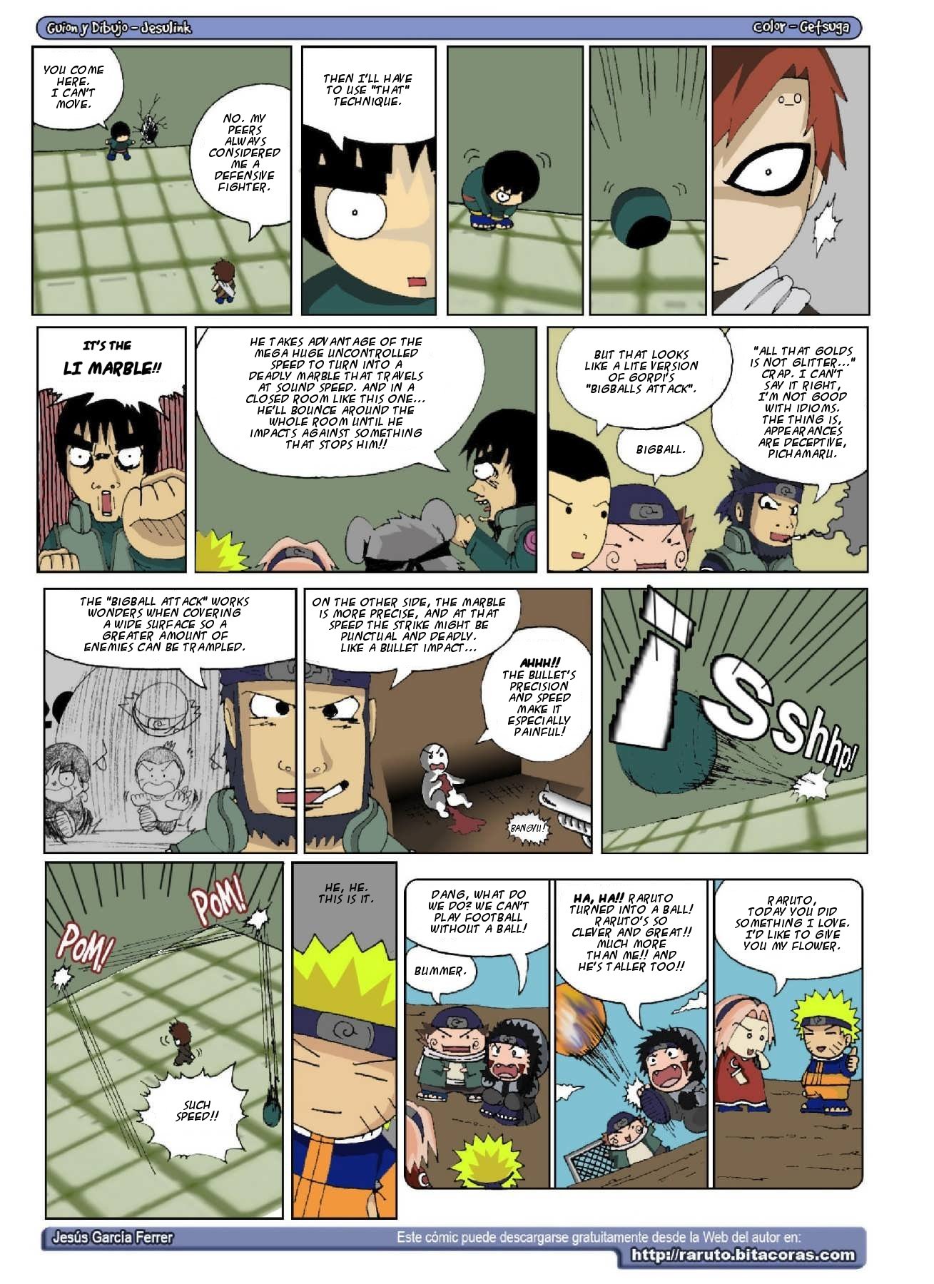 Raruto Chapter 15.2 page 8 - Chapter 15 v2 : My life goes down the drain