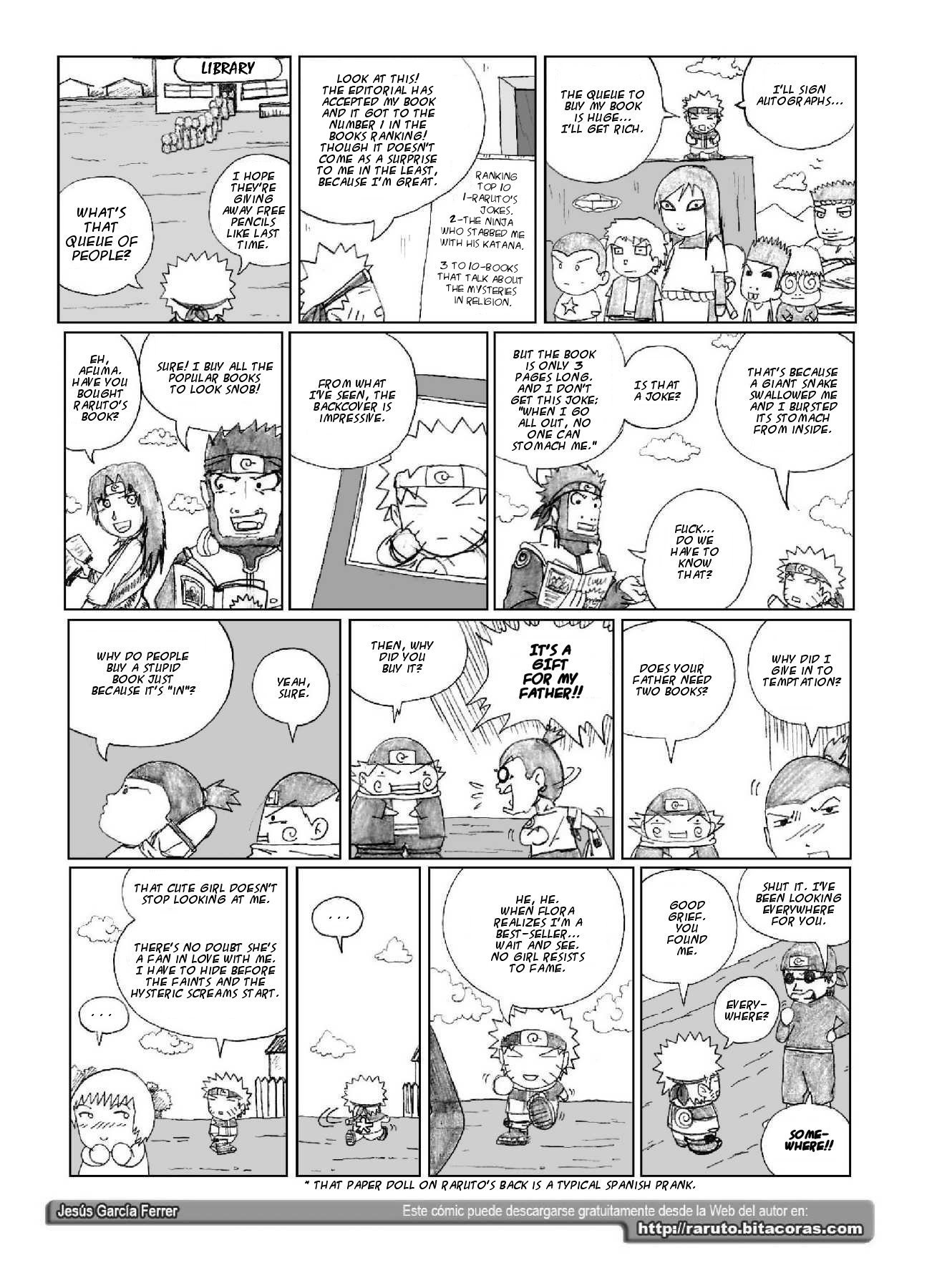 Raruto Chapter 16.2 page 11 - Chapter 16 v2 : Best-seller