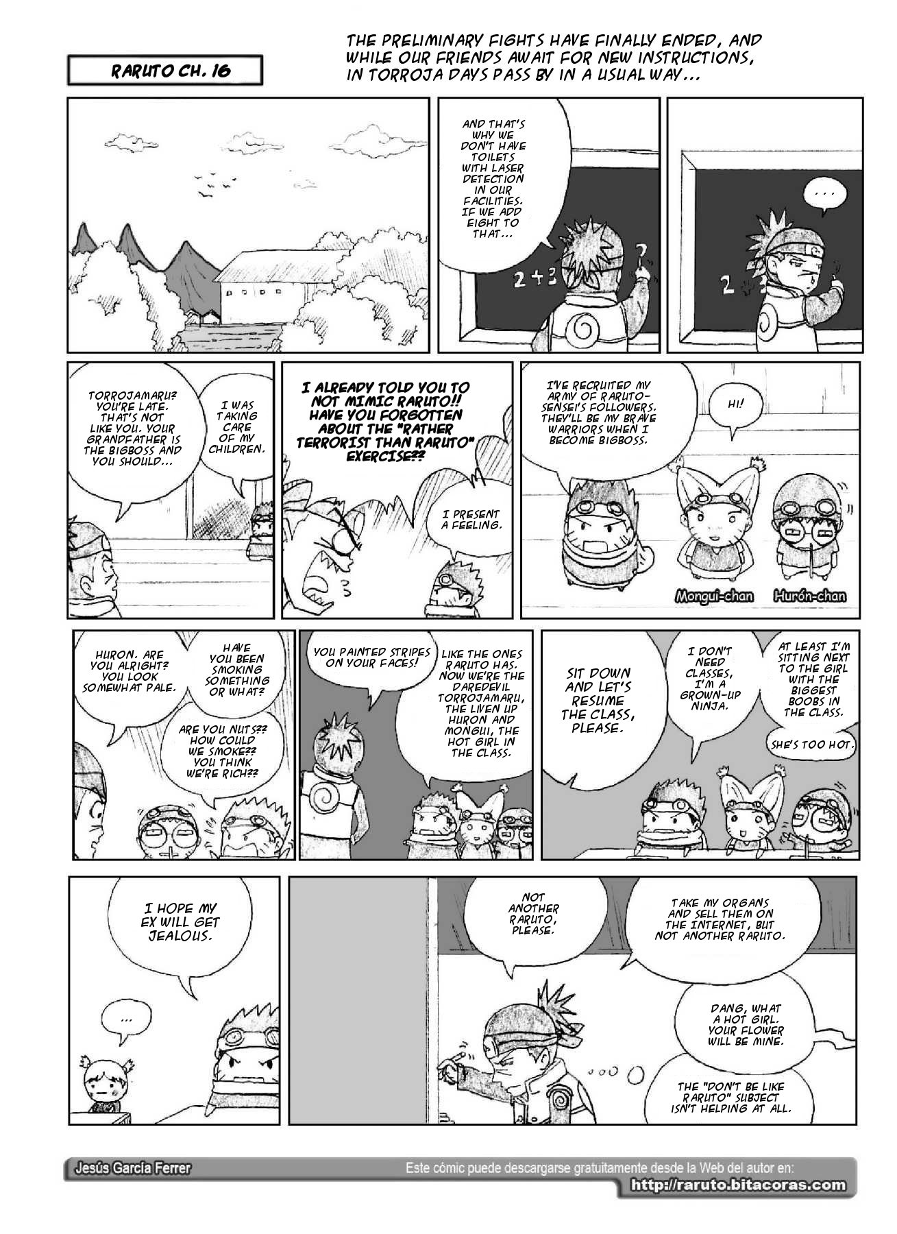 Raruto Chapter 16.2 page 2 - Chapter 16 v2 : Best-seller