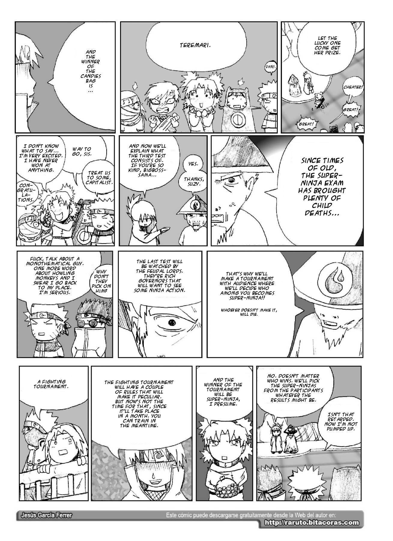 Raruto Chapter 16.2 page 3 - Chapter 16 v2 : Best-seller