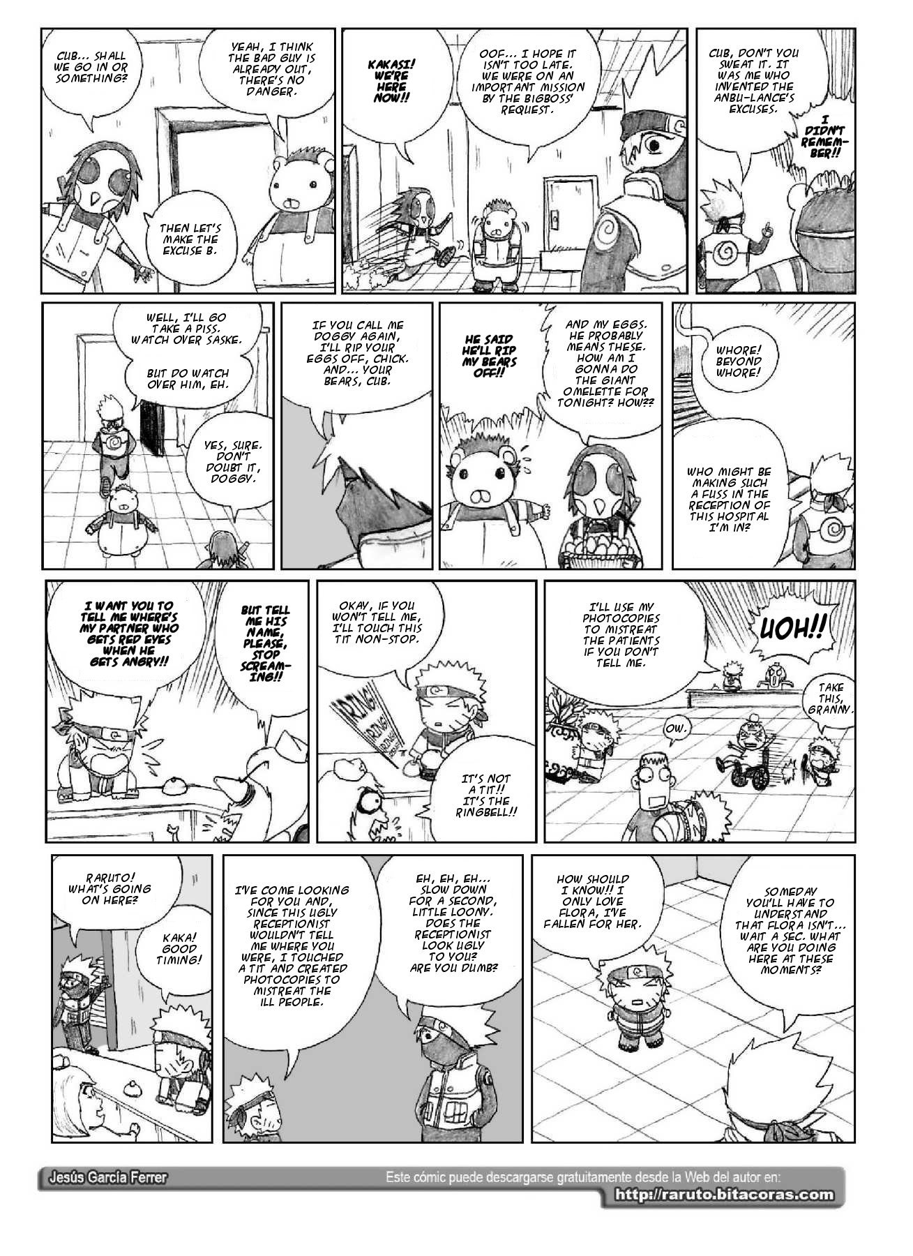 Raruto Chapter 16.2 page 8 - Chapter 16 v2 : Best-seller