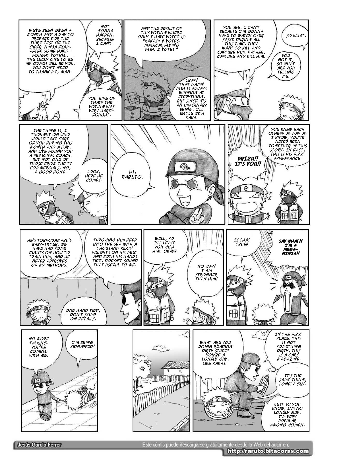 Raruto Chapter 16.2 page 9 - Chapter 16 v2 : Best-seller