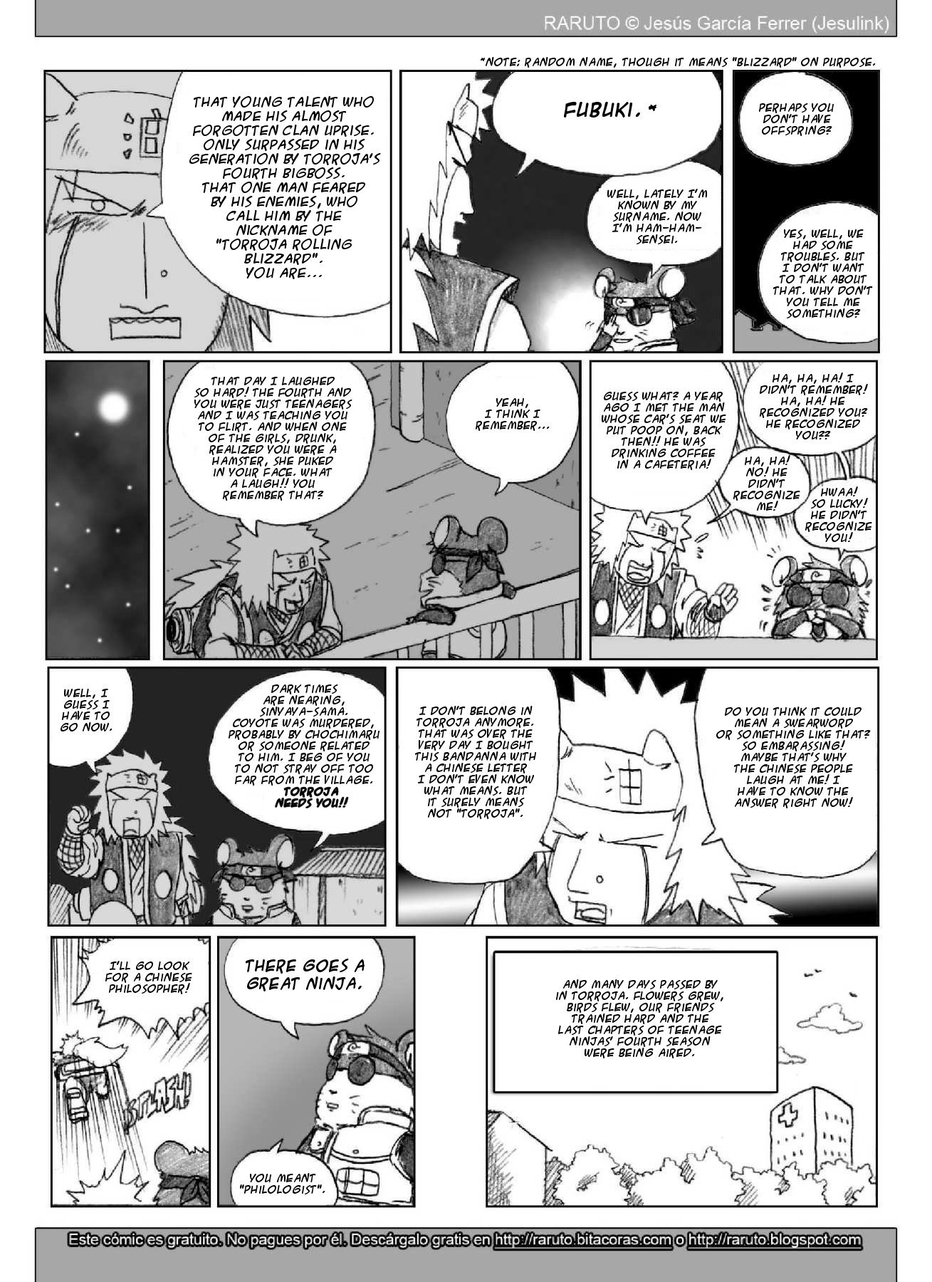 Raruto Chapter 18.2 page 10 - Chapter 18 v2 : Cagarruta, I choose you!