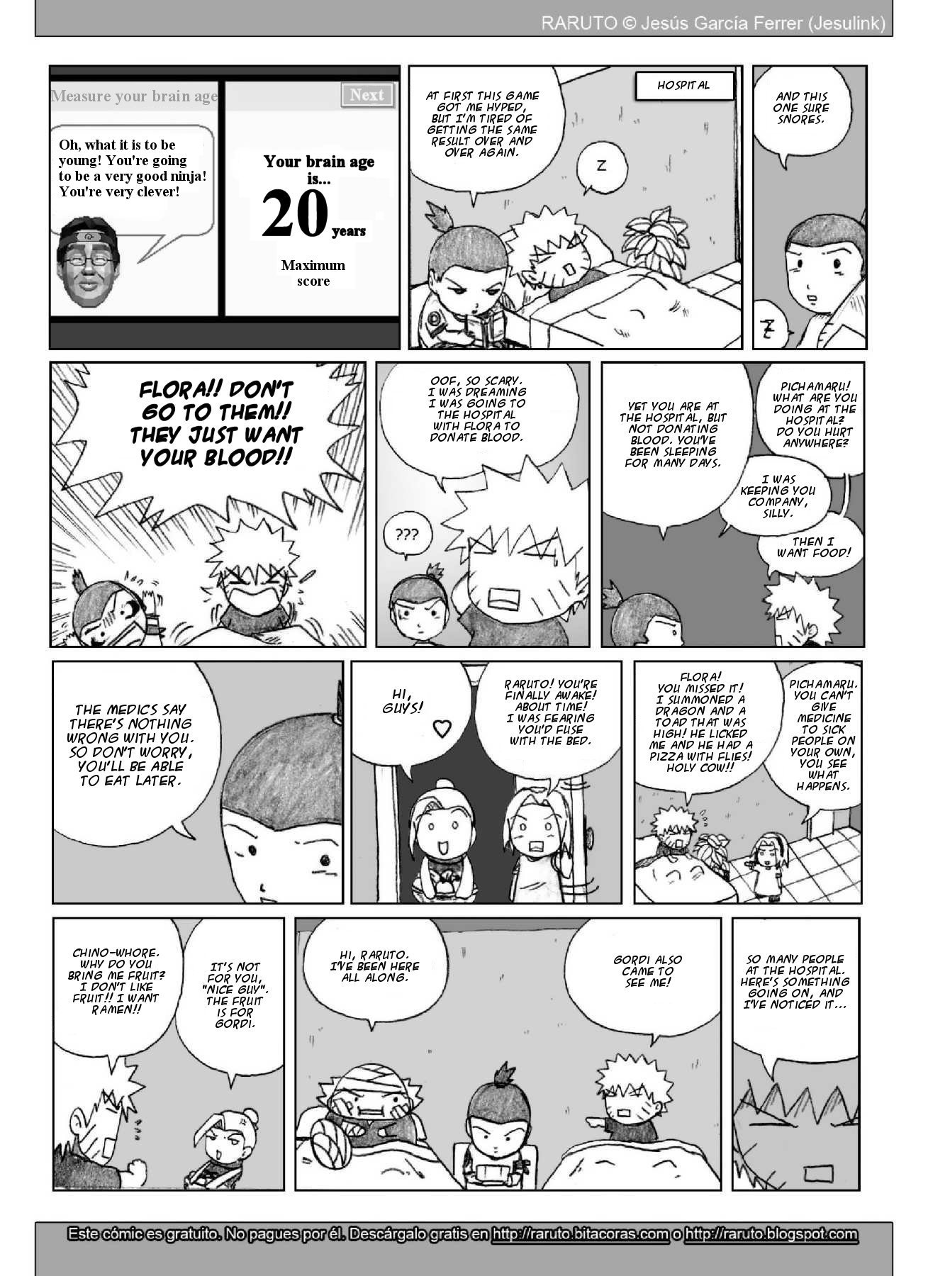 Raruto Chapter 18.2 page 11 - Chapter 18 v2 : Cagarruta, I choose you!