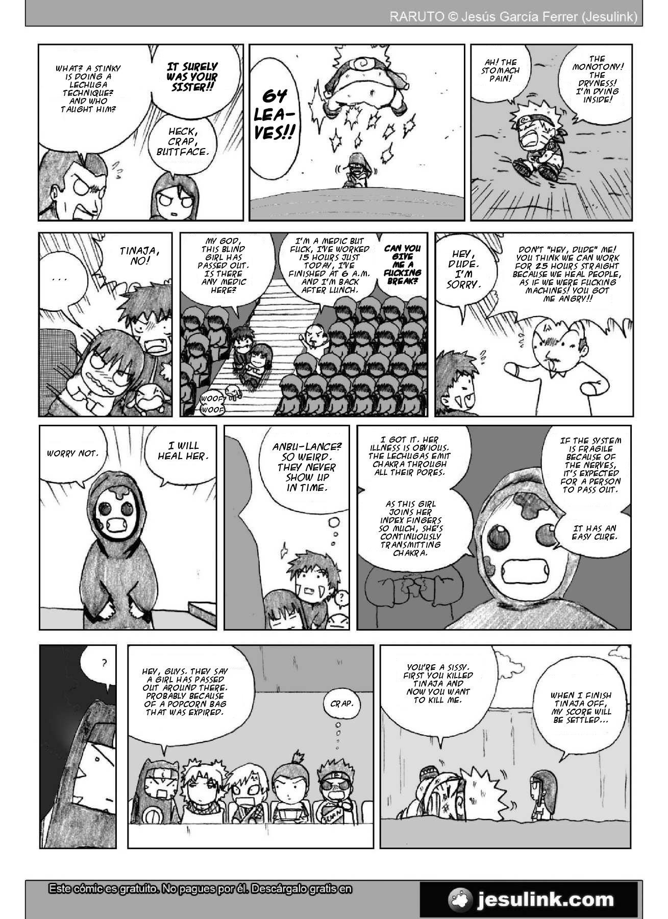 Raruto Chapter 19.2 page 11 - Chapter 19 v2 : Got your order!