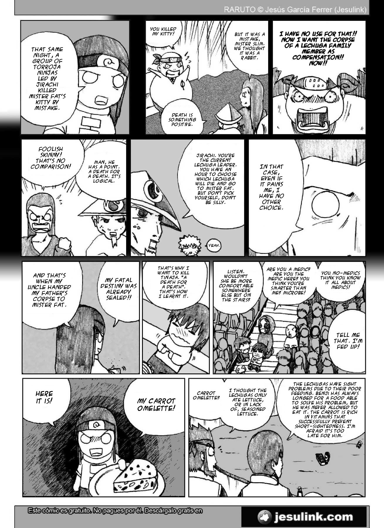Raruto Chapter 19.2 page 14 - Chapter 19 v2 : Got your order!