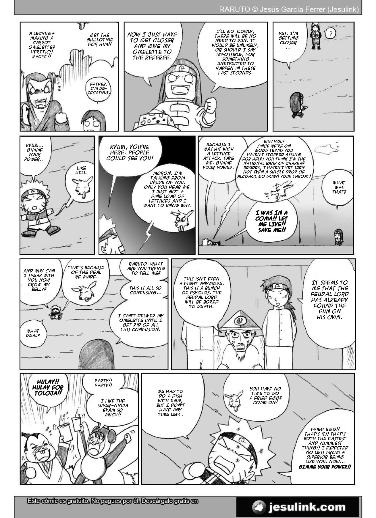 Raruto Chapter 19.2 page 15 - Chapter 19 v2 : Got your order!