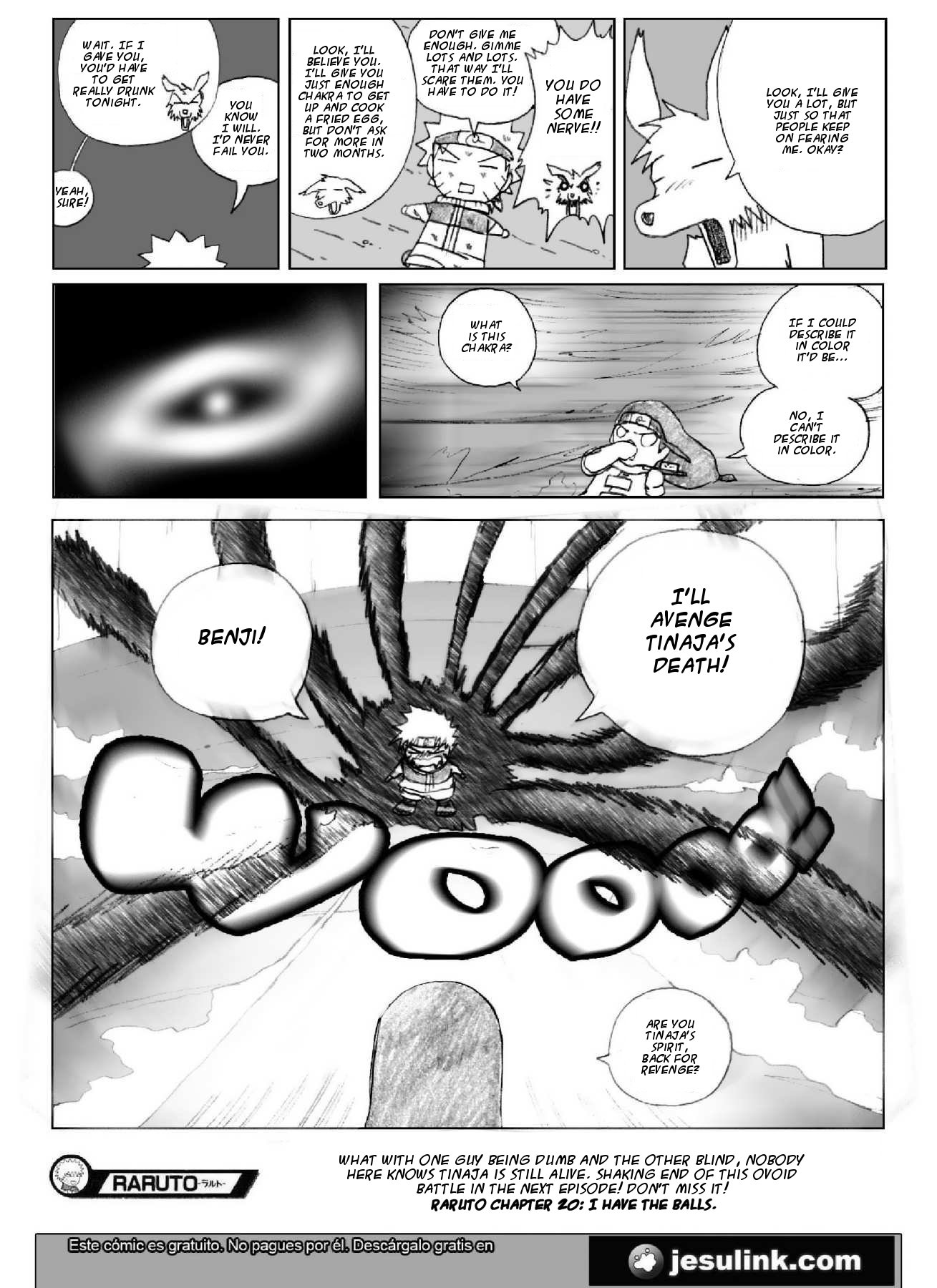 Raruto Chapter 19.2 page 16 - Chapter 19 v2 : Got your order!