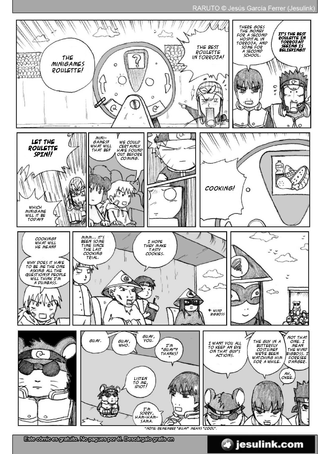 Raruto Chapter 19.2 page 3 - Chapter 19 v2 : Got your order!