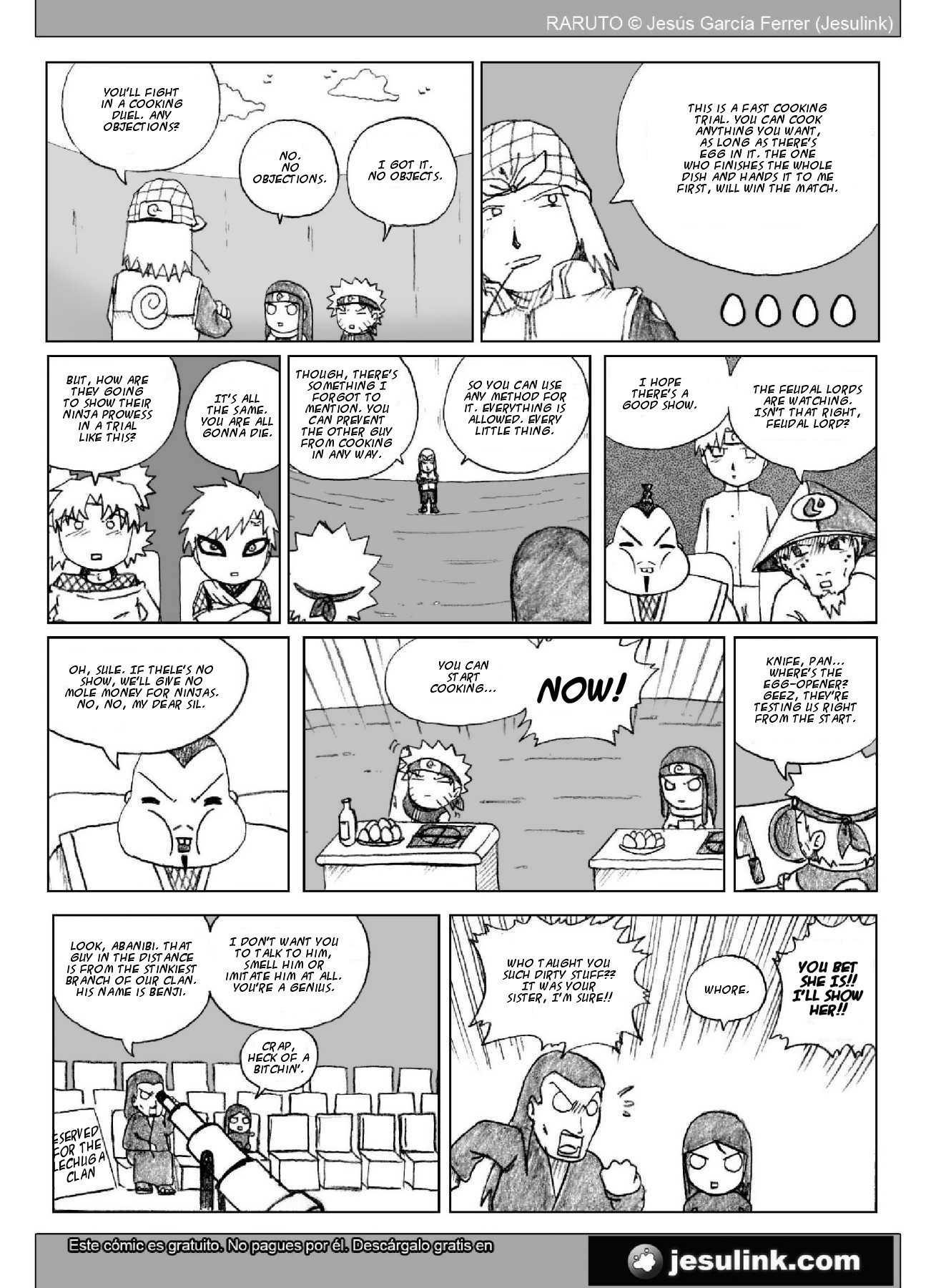 Raruto Chapter 19.2 page 4 - Chapter 19 v2 : Got your order!