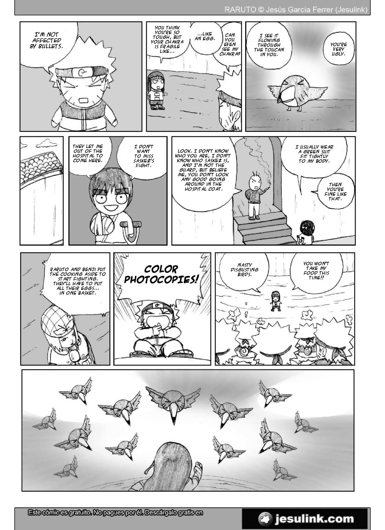 Raruto Chapter 19.2 page 6 - Chapter 19 v2 : Got your order!