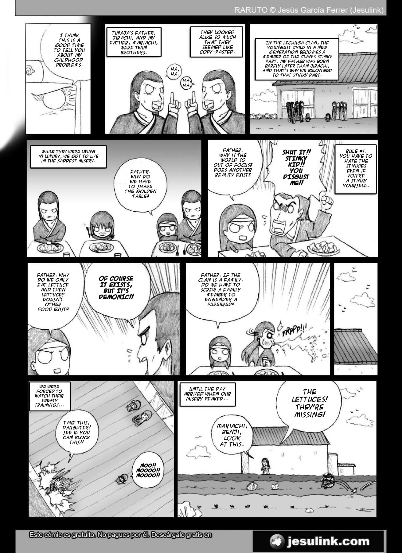 Raruto Chapter 19.2 page 7 - Chapter 19 v2 : Got your order!
