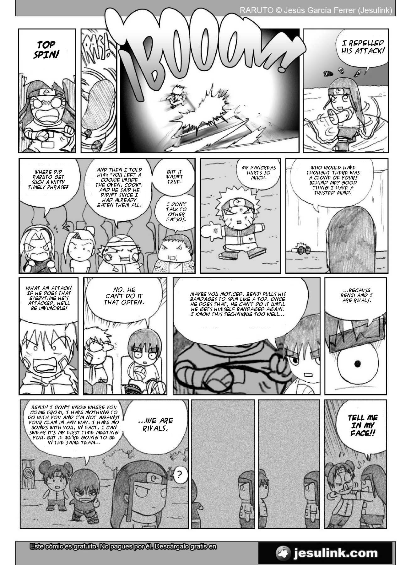 Raruto Chapter 19.2 page 9 - Chapter 19 v2 : Got your order!
