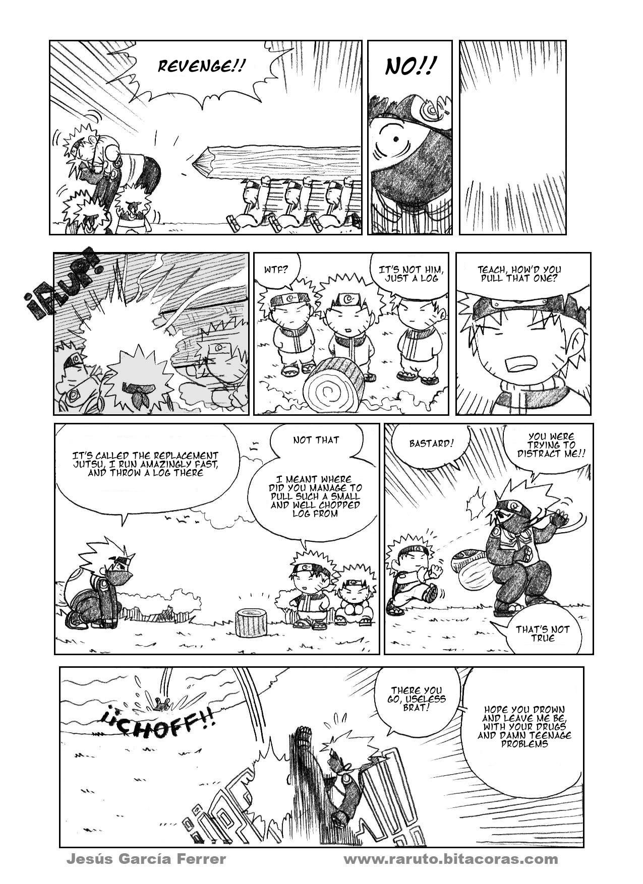 Raruto Chapter 2.2 page 10 - Chapter 2 v2 : The trial of the hams
