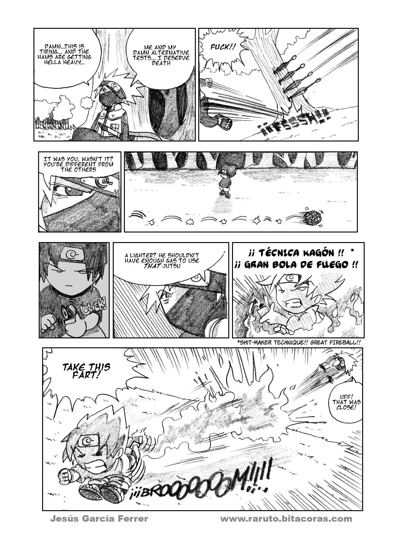 Raruto Chapter 2.2 page 11 - Chapter 2 v2 : The trial of the hams