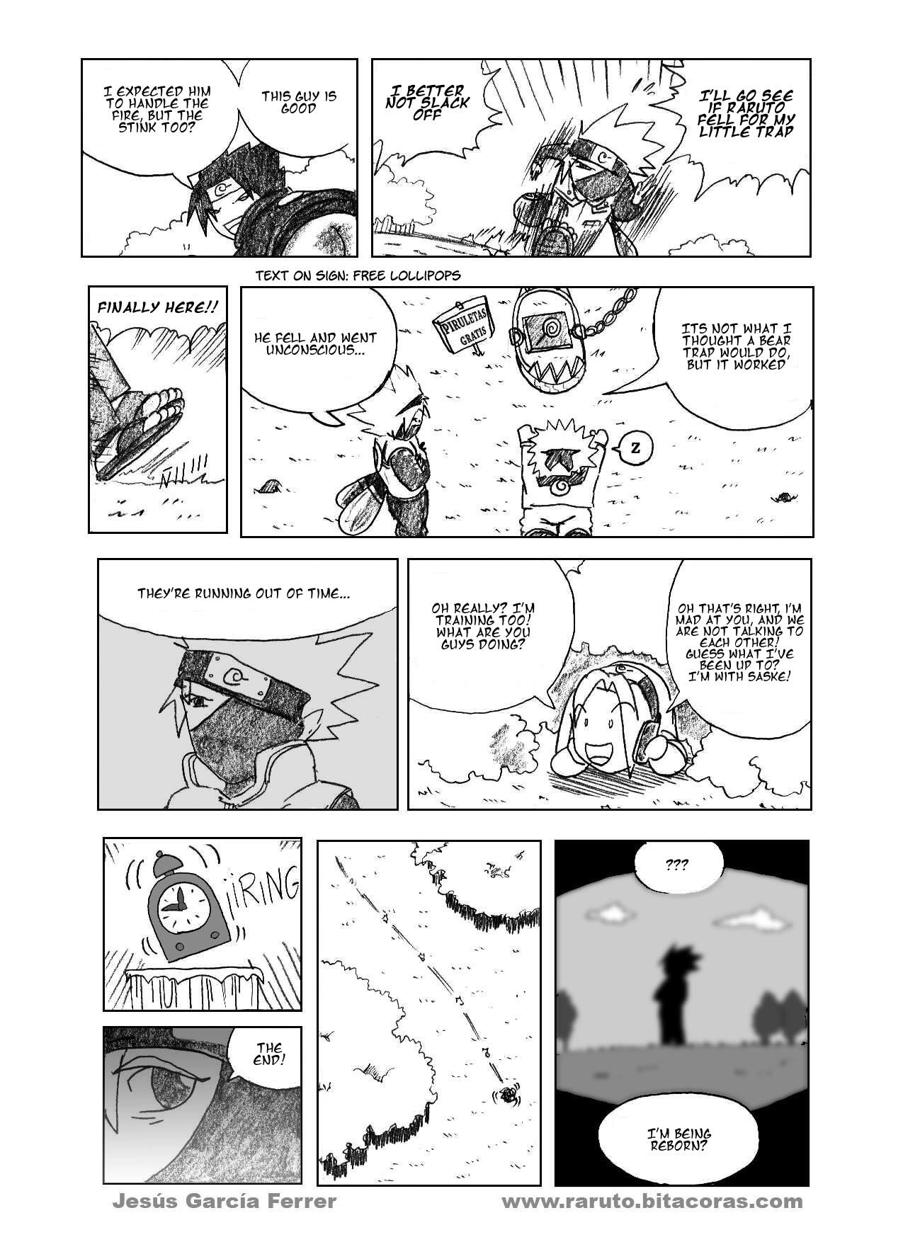 Raruto Chapter 2.2 page 12 - Chapter 2 v2 : The trial of the hams