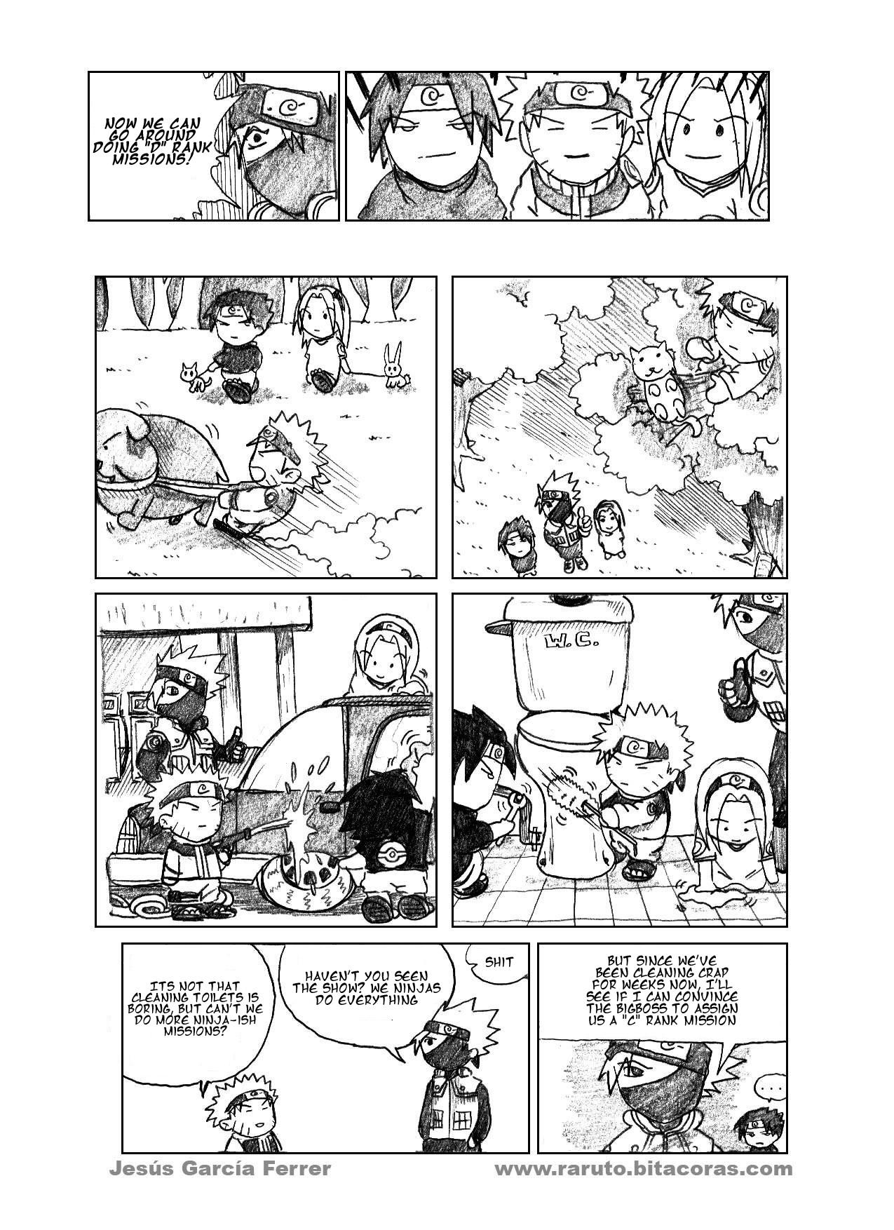 Raruto Chapter 2.2 page 15 - Chapter 2 v2 : The trial of the hams