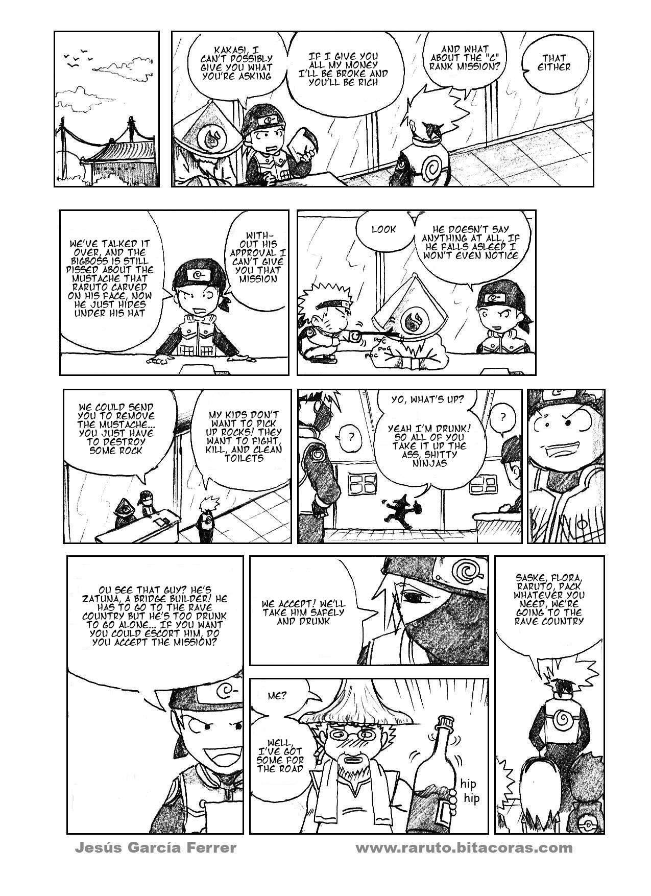Raruto Chapter 2.2 page 16 - Chapter 2 v2 : The trial of the hams
