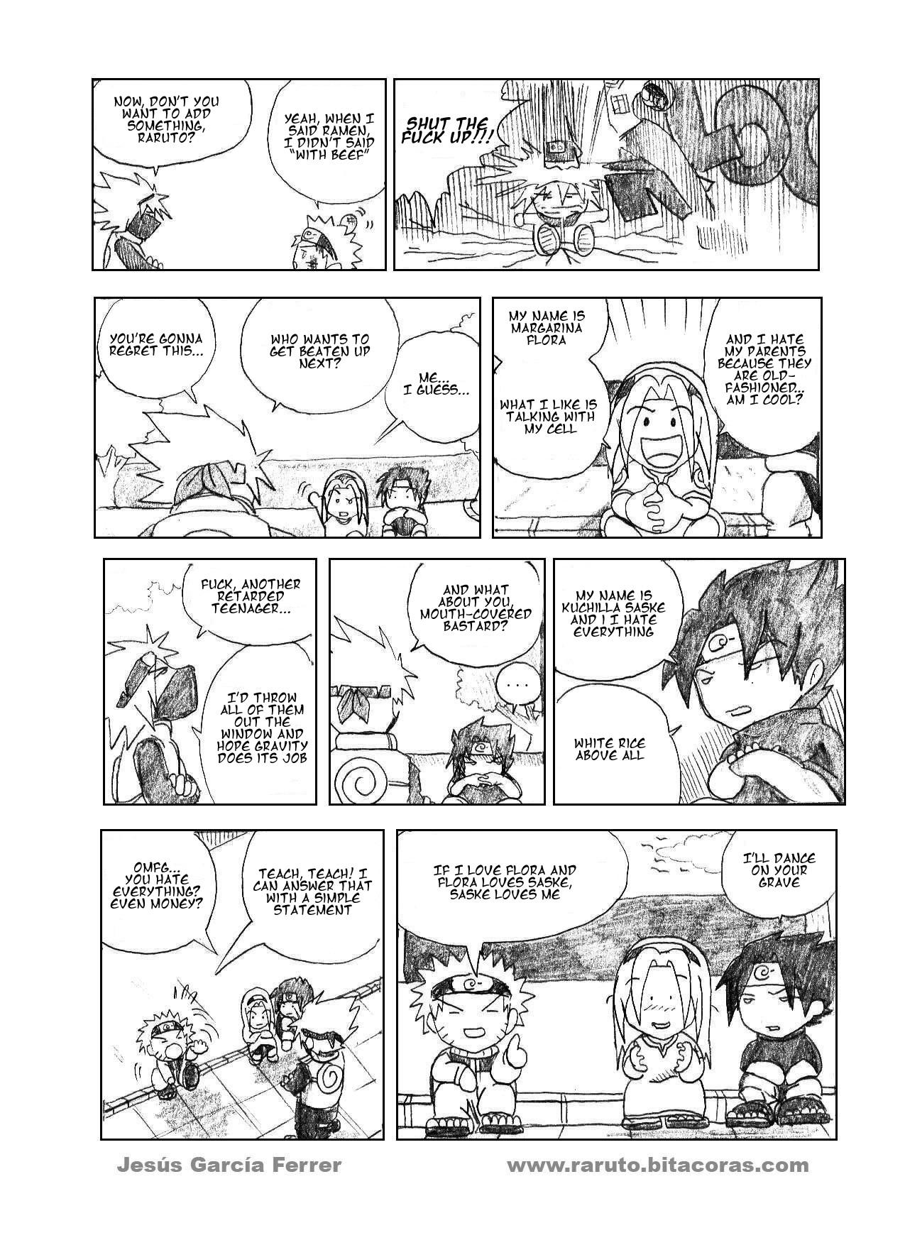 Raruto Chapter 2.2 page 4 - Chapter 2 v2 : The trial of the hams