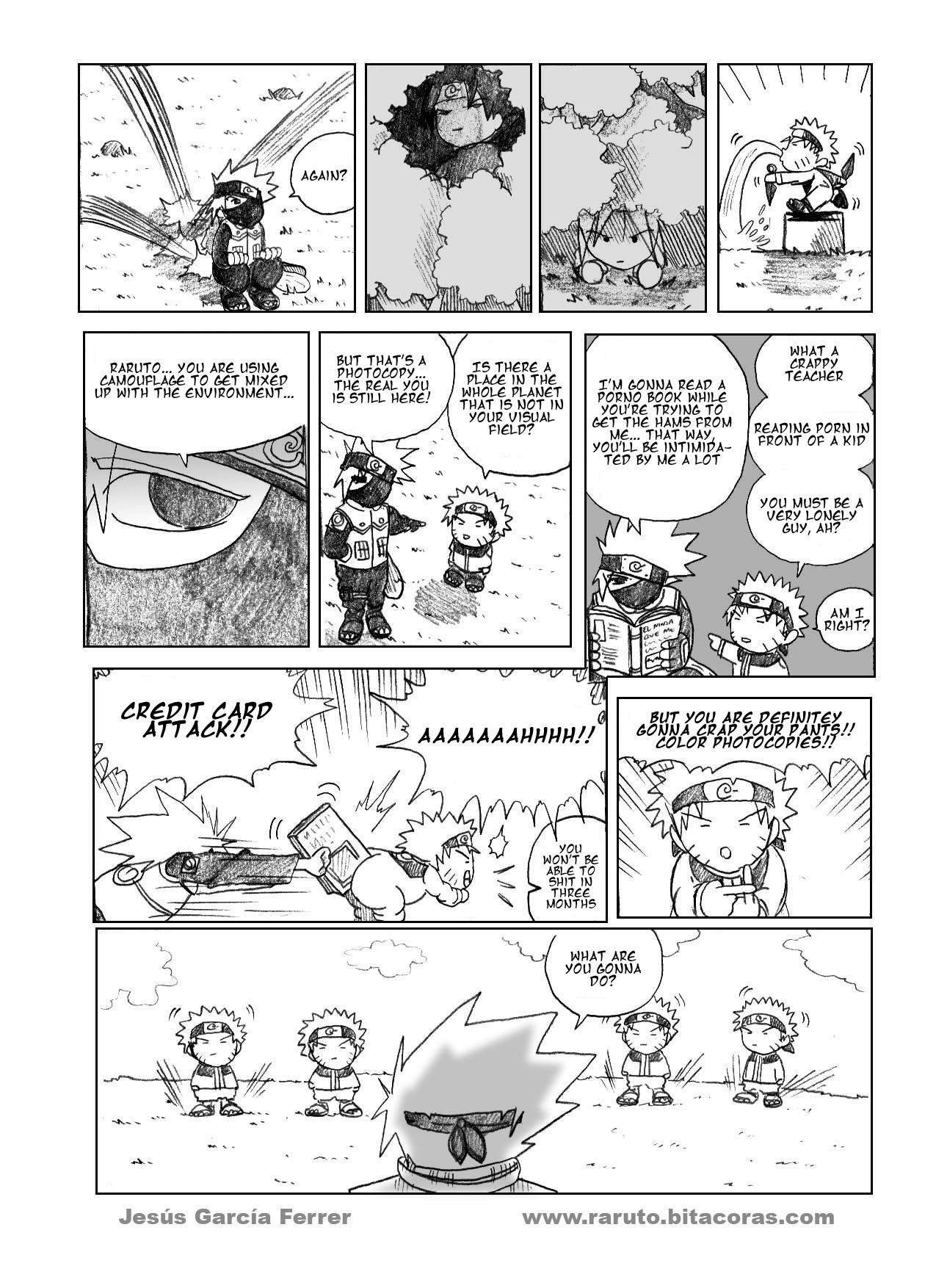 Raruto Chapter 2.2 page 9 - Chapter 2 v2 : The trial of the hams