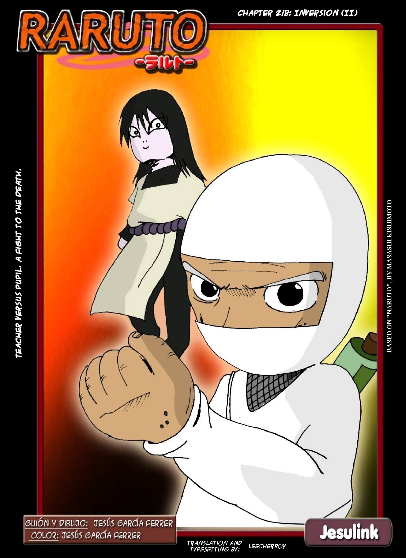 Raruto Chapter 21.2 page 1 - Chapter 21.2 (b): Inversion (II)