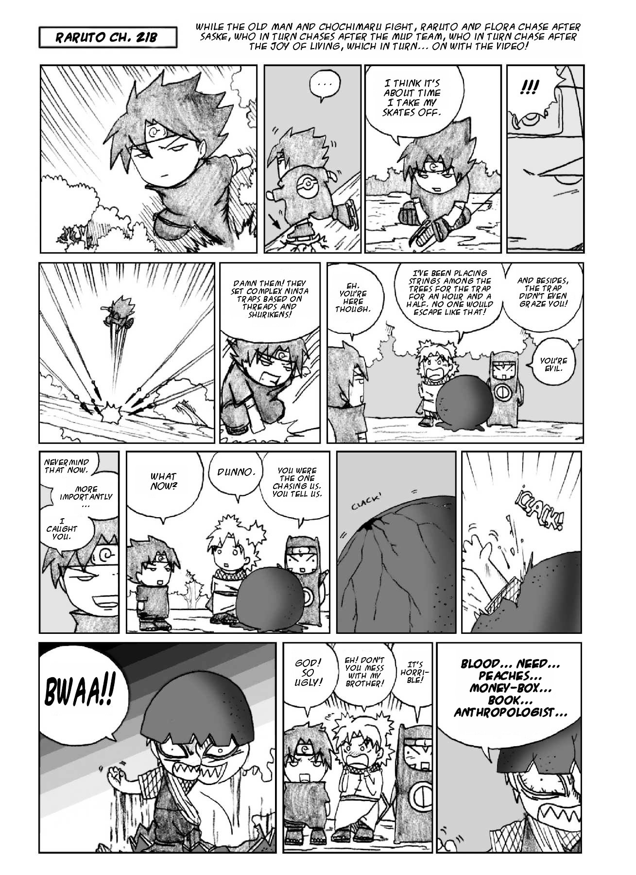 Raruto Chapter 21.2 page 2 - Chapter 21.2 (b): Inversion (II)