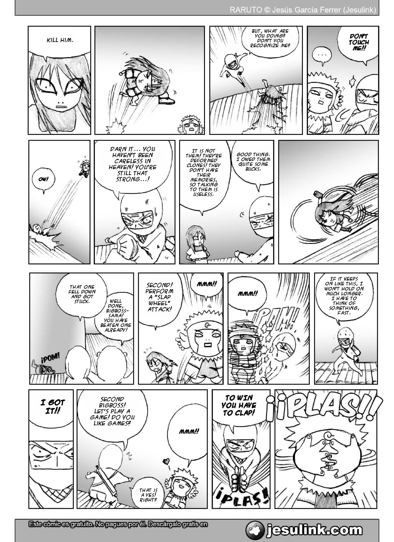 Raruto Chapter 21.2 page 4 - Chapter 21.2 (b): Inversion (II)