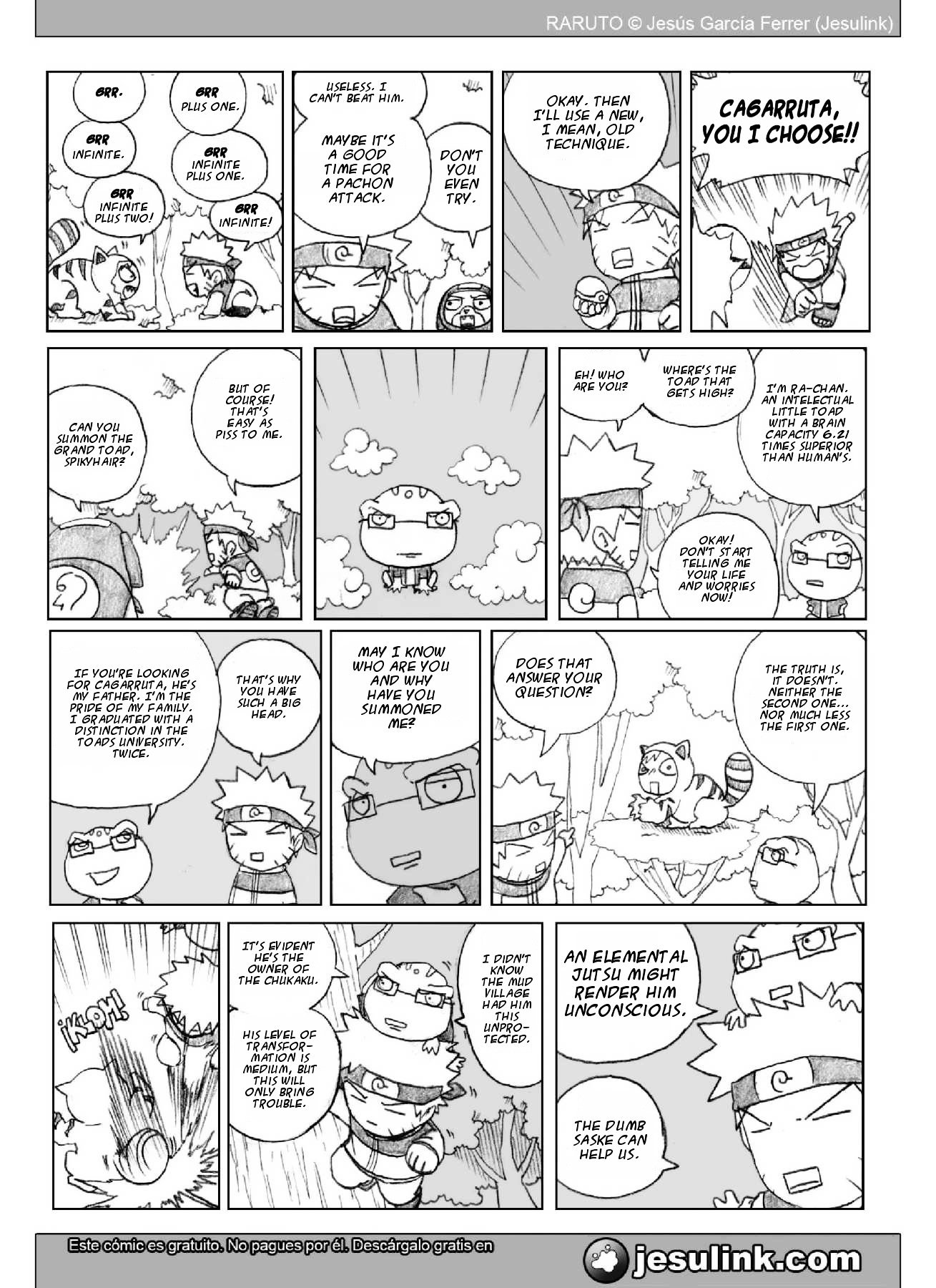 Raruto Chapter 21.3 page 11 - Chapter 21.3 (c): Inversion (III)