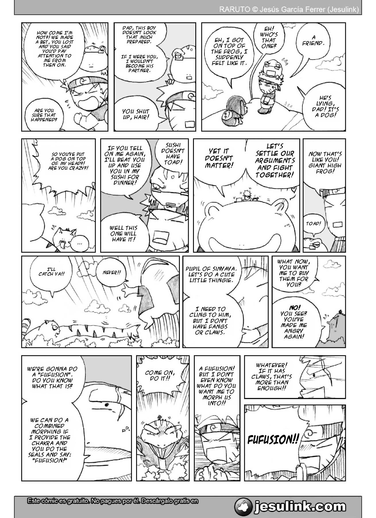 Raruto Chapter 21.3 page 14 - Chapter 21.3 (c): Inversion (III)