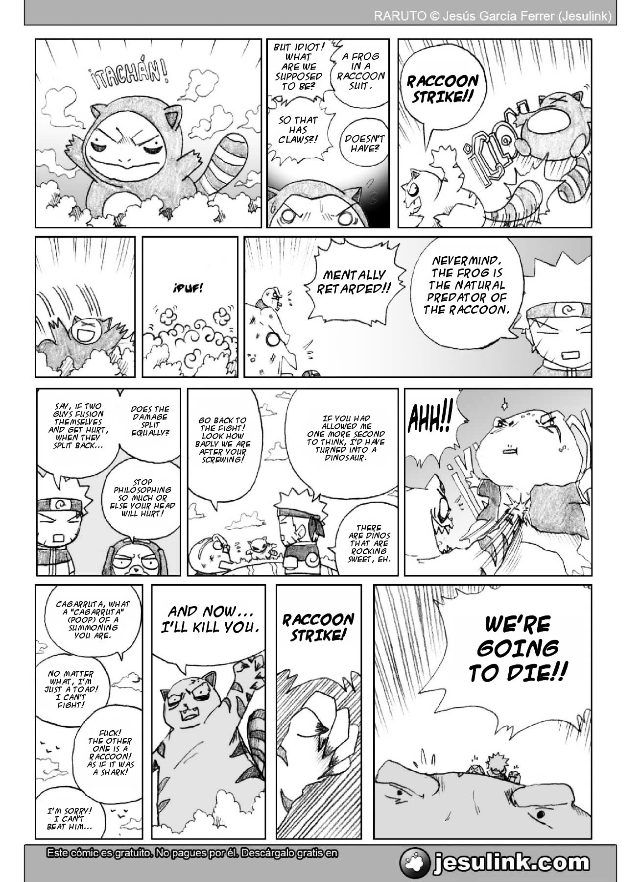 Raruto Chapter 21.3 page 15 - Chapter 21.3 (c): Inversion (III)