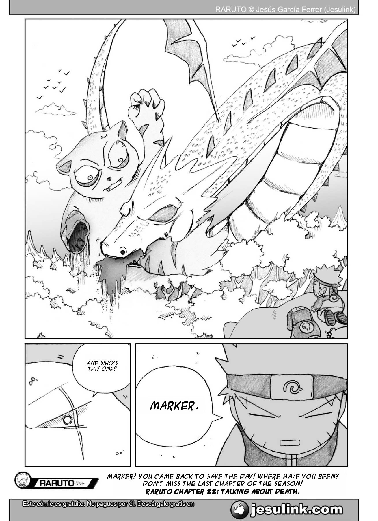 Raruto Chapter 21.3 page 16 - Chapter 21.3 (c): Inversion (III)